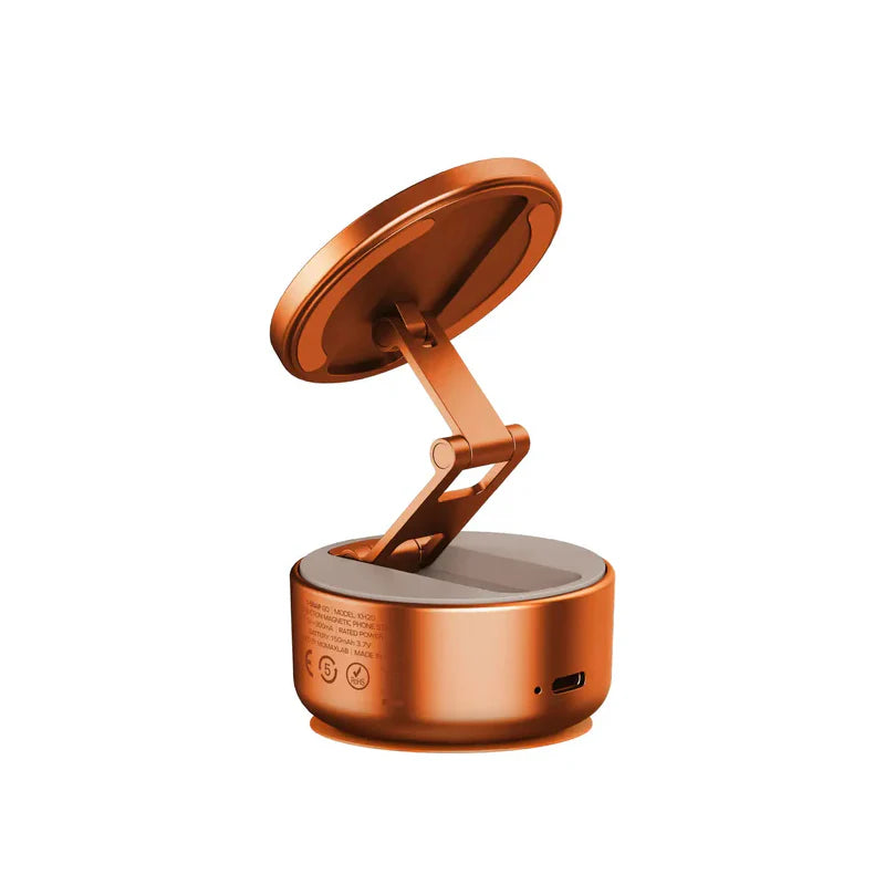 KH20M | Momax 1-Snap Go Auto Suction Magnetic Phone Stand  | Orange