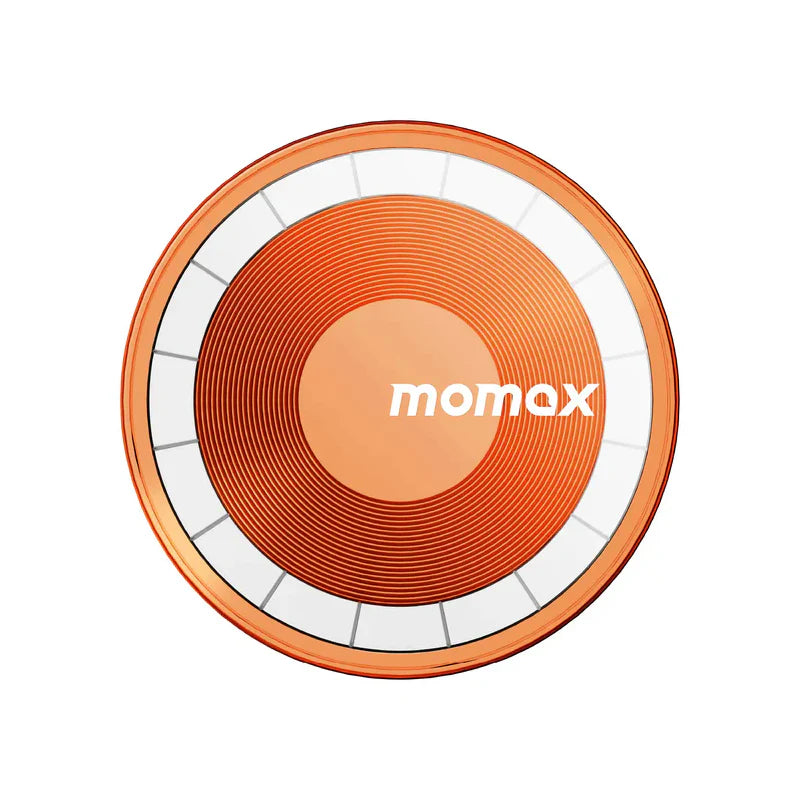 KH20M | Momax 1-Snap Go Auto Suction Magnetic Phone Stand  | Orange