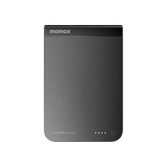 IP161Q2D | Momax 1-POWER S.PASS 5000mAh Qi2 Magnetic Wireless Battery Pack | Black - GulfStore.com