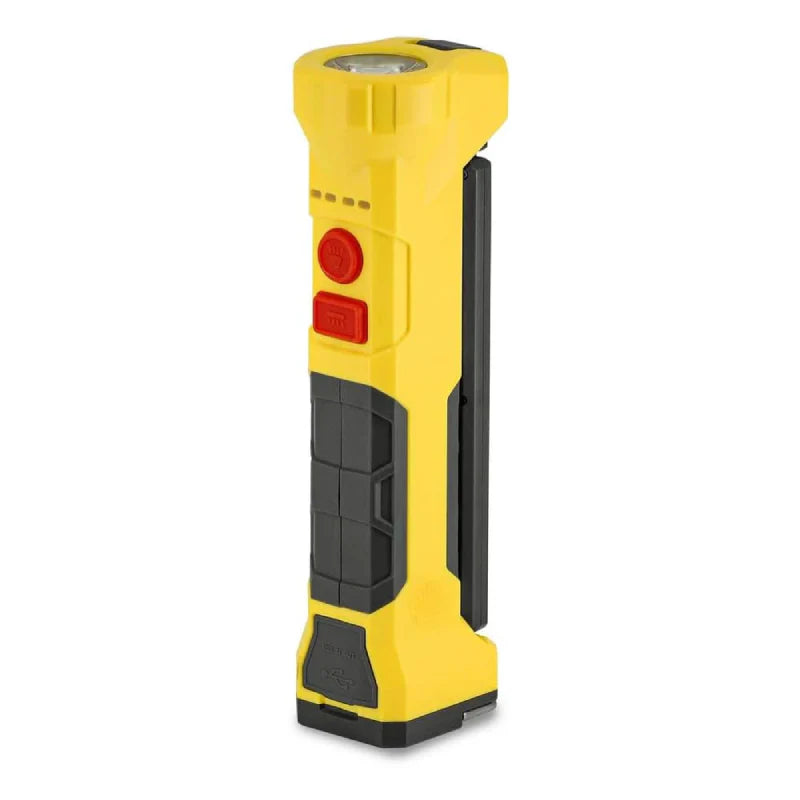 Shell LED Rechargeable Work Light/Flashlight with 5000 mAh Power Bank