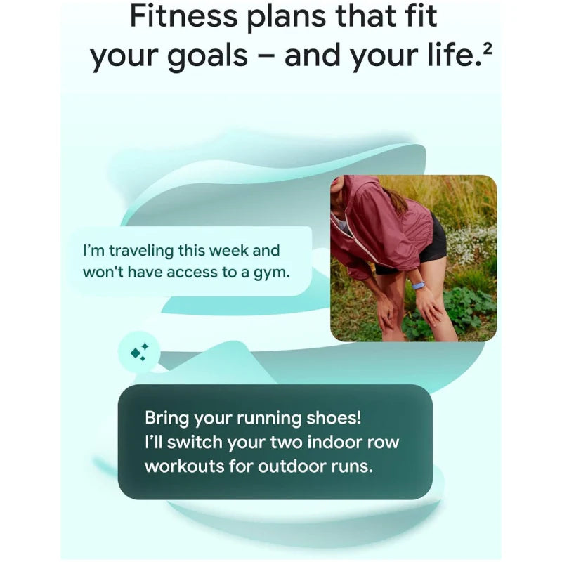 Google Fitbit Air Smart Screenless Fitness Tracker - Bluetooth / Obsidian