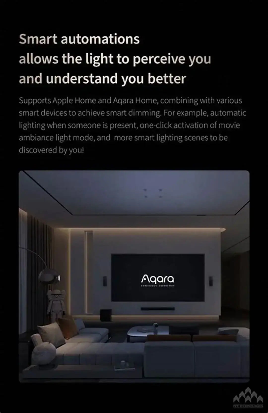 Aqara Smart Downlights T2 | LTSZNSD02LM - GulfStore.com