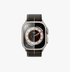 UNIQ OPTIX DUO PRO WATCH ULTRA ANTI-REFLECTIVE GLASS PROTECTOR & STAINLESS STEEL BEZEL - GulfStore.com