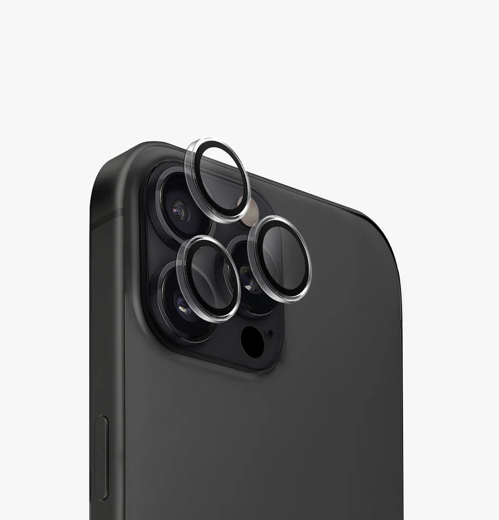 UNIQ OPTIX IPHONE 16 PRO (2024) 6.3/6.9 CAMERA LENS PROTECTOR - CRYSTAL (CLEAR)