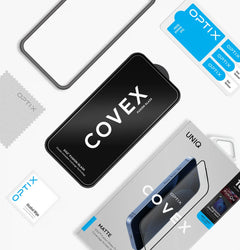 UNIQ-IP6.9P(2026)-COVMATTE | واقي شاشة زجاجي UNIQ Optix COVEX MATTE (DX2) | لهاتف آيفون 18 برو ماكس (2026) مقاس 6.9 بوصة