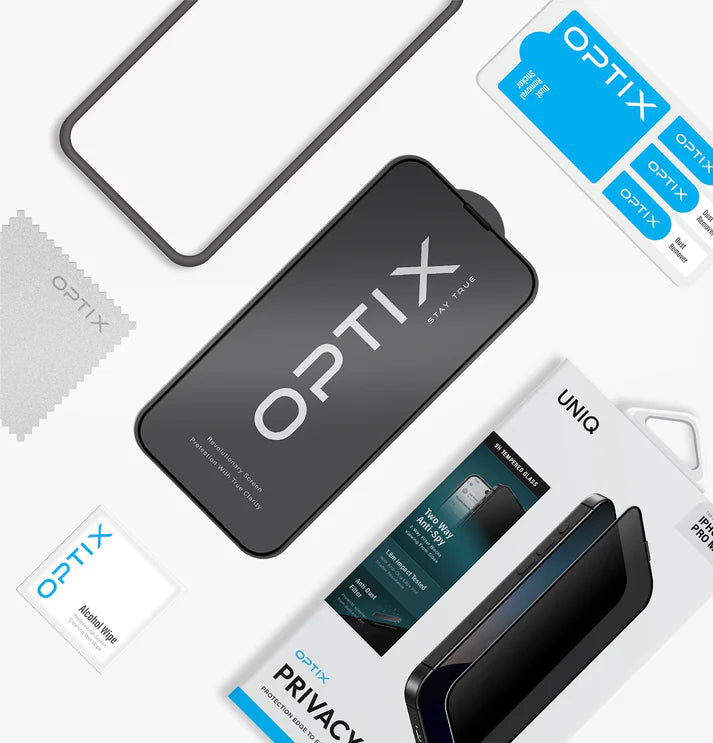 UNIQ OPTIX PRIVACY IPHONE 16 PRO (2024) 6.9 GLASS SCREEN PROTECTOR - PRIVACY