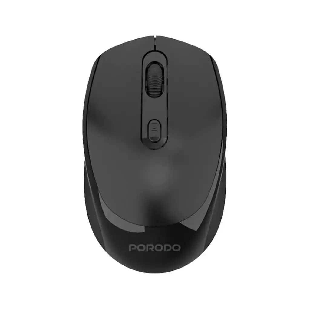 Porodo Wireless Mouse Black