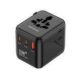 PD-FWCH053-BK , Porodo Universal Travel GaN Quick Charger-Black - GulfStore.com