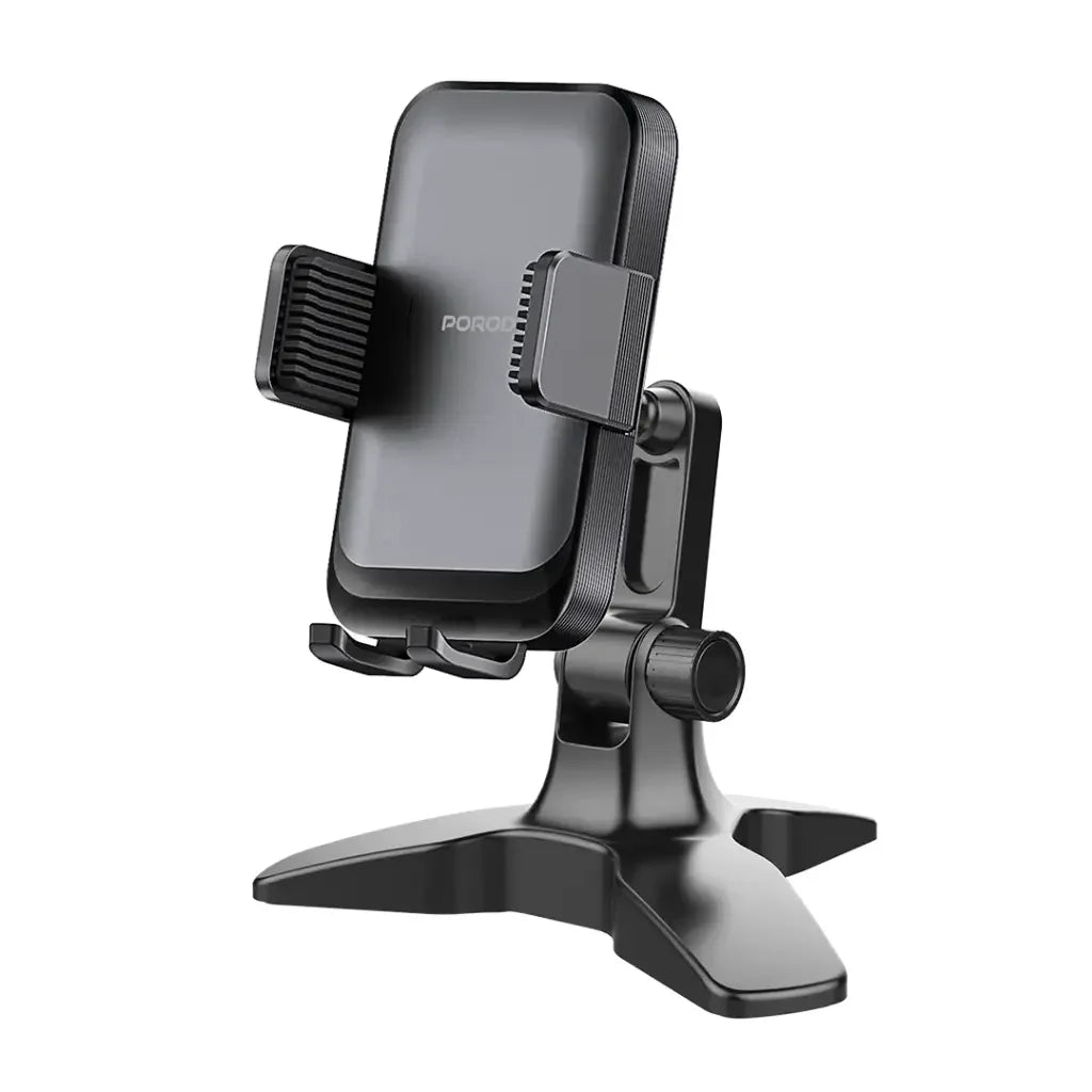 PD-HSM02-BK , Porodo Multi Angle Desk Phone Holder - Black