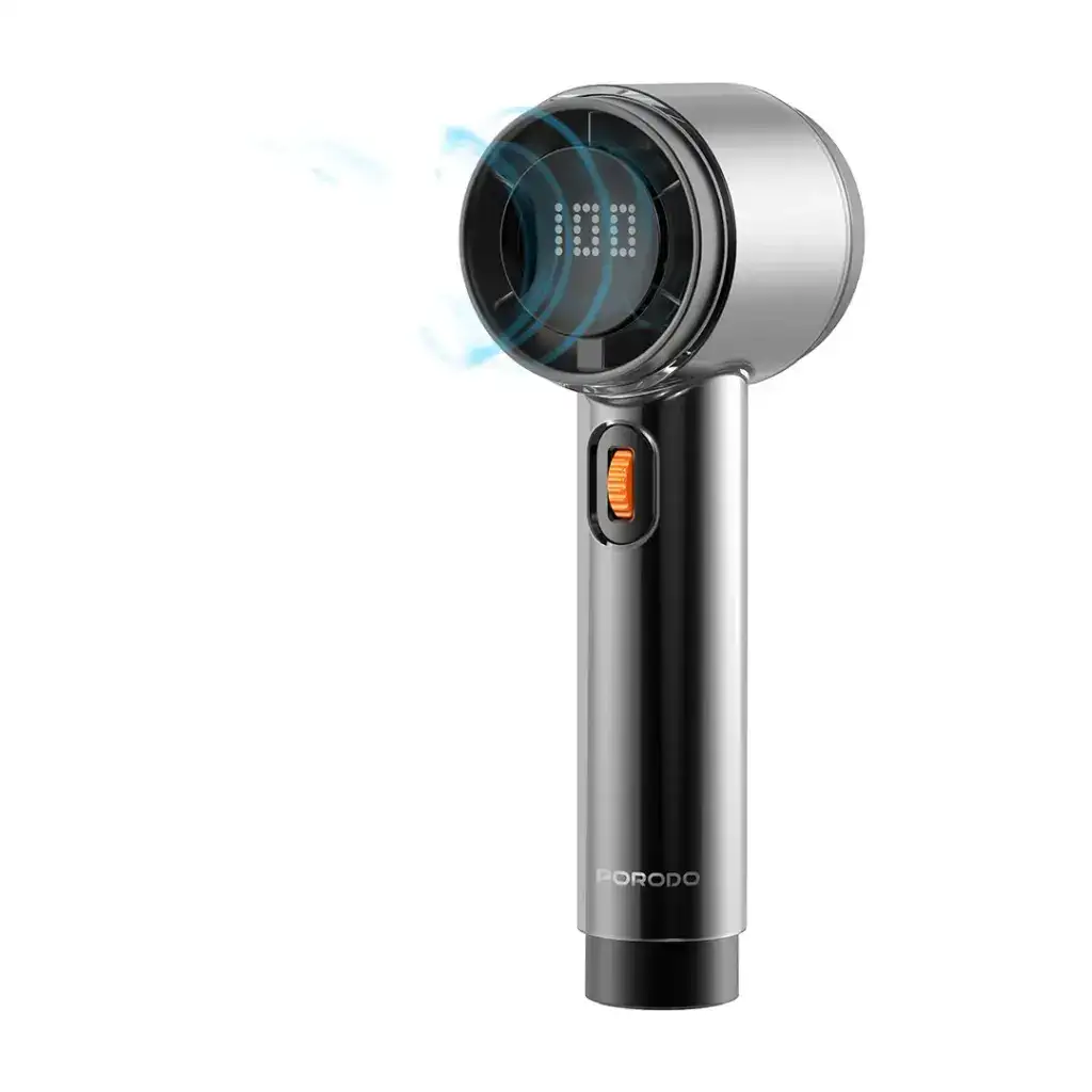 Porodo Life Style Air Boost Turbo Fan LFS152- Black - GulfStore.com