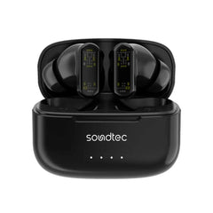 PD-STWLEP032-BK , Porodo Soundtec ANC & ENC TWS Earphone with Transparent Earbuds - Black - GulfStore.com