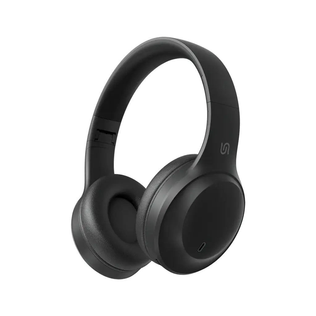 PD-STWLEP038-BK , Porodo Soundtec Primo Wireless Headphone ENC & Low-Latency Gaming Mode - Black
