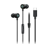 Porodo Soundtec Touch Controls Earphones- Black (PD-STWLEP048-BK)