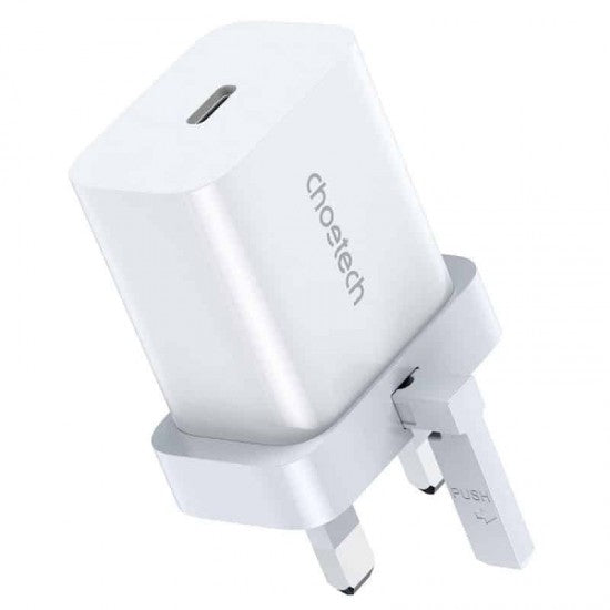 CHOETECH 20 W CHARGER + AC CABLE - PD3050