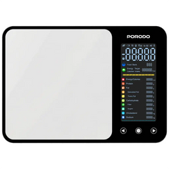 PSLFSTK86Sl | Porodo Lifestyle Kalio Smart Food Kitchen Scale | Silver