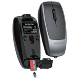 PDM109SL | Porodo Wireless Mouse 1600DPI with Card Reader | Silver