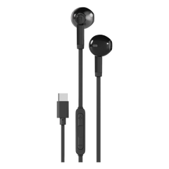 PDST6404-BK | Porodo Soundtec TRACE Semi In-Ear Stereo Earphones | Black