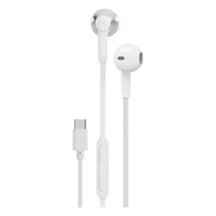 PDST6404-WH | Porodo Soundtec TRACE Semi In-Ear Stereo Earphones | White