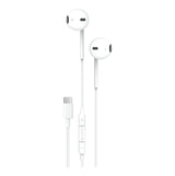 PD-STCEP-WH | Porodo Soundtec Stereo Earphones Type-C Connector 3-Button Controls | White