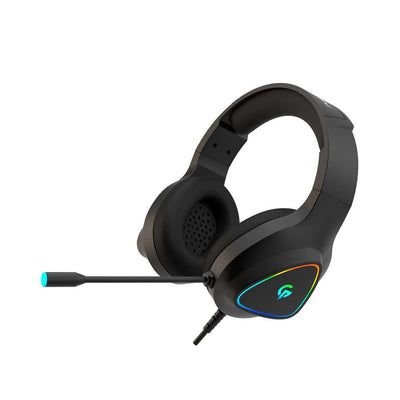 PDX414-BK | Porodo Gaming RGB Headphone HD Sound | Black - GulfStore.com