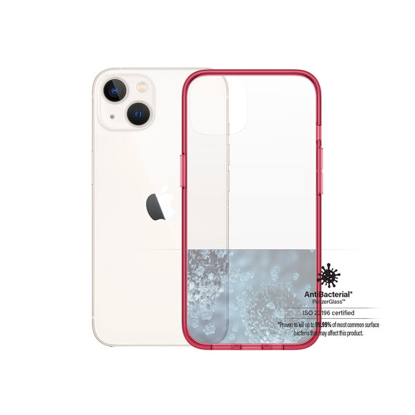 PanzerGlass ClearCase for Apple iPhone 2021 6.1'', Strawberry AB - 0335