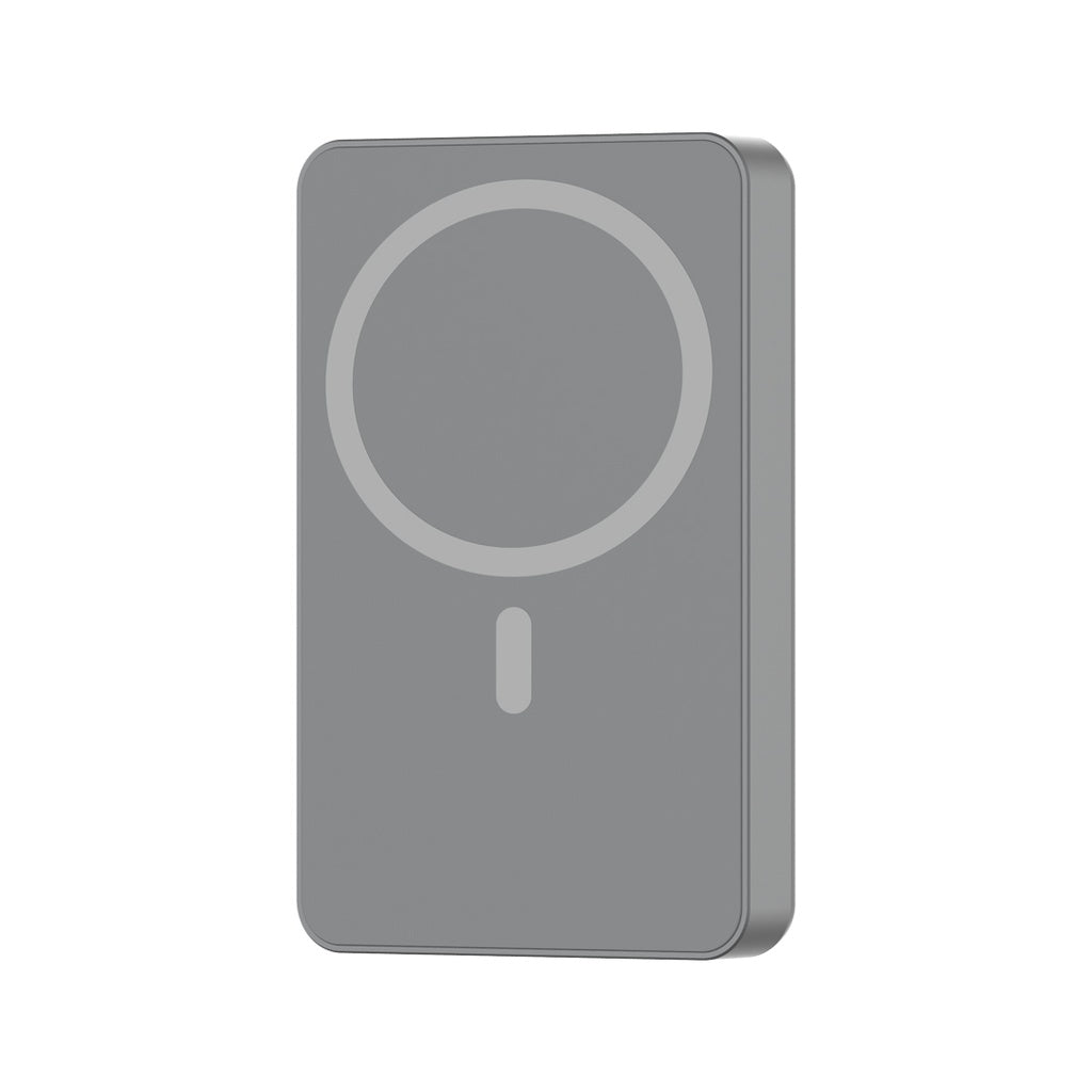 Powerology 10000mAh Magsafe Aluminum Powerbank-Dark Grey