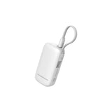 Powerology PD 20W QC 18W PP065 5000mAh power Bank - White