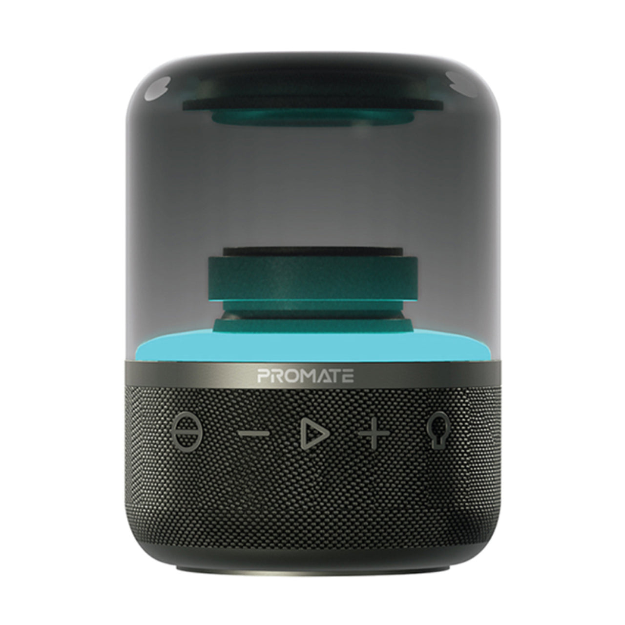 Promate Lumisound 360 Degree Sound Speaker Black