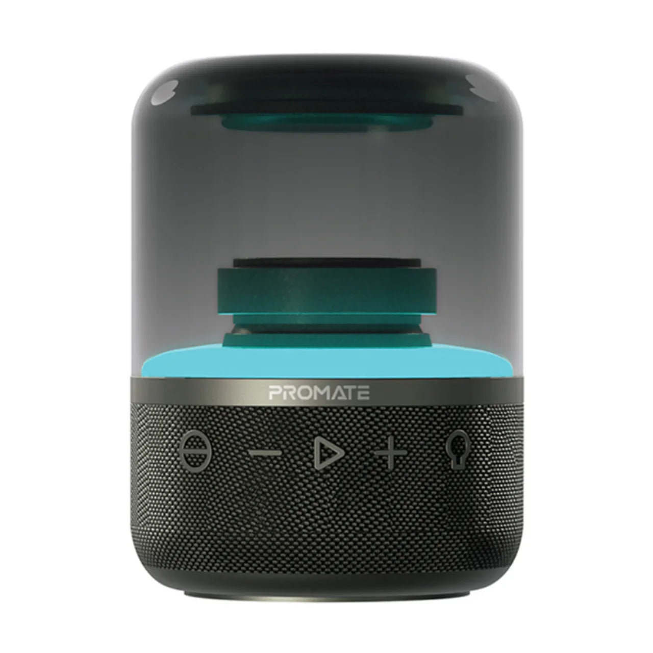 Promate Lumisound 360 Degree Sound Speaker Black