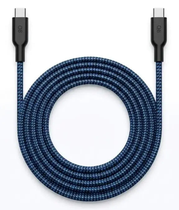 Proper Q8 Cable -  USB C to C Cyber Blue 3M
