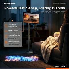 PDHSDD03GY | Porodo Surf 21.5 Portable Smart Monitor 27000 mAh - GulfStore.com