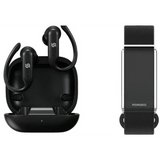 PD2IN1SB62BK | Porodo Activex Smart Fitness Band & Earbuds | Black