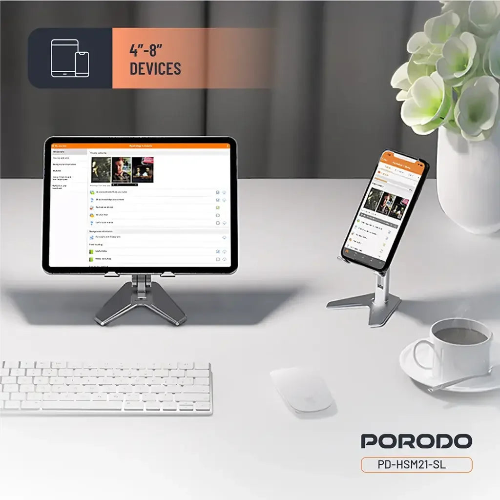 Porodo Aluminum Alloy Mobile Stand (PD-HSM21-SL)