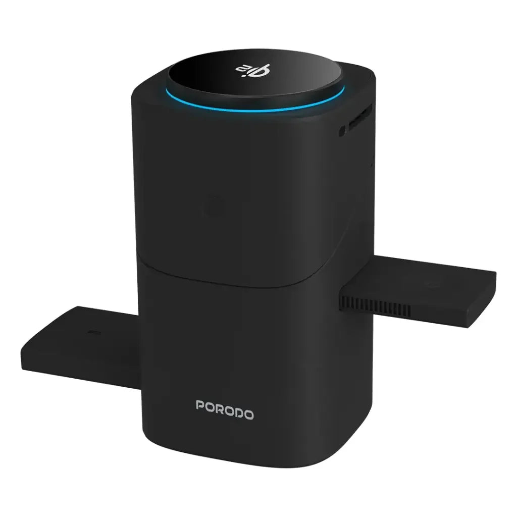 Porodo Auto Rotate & Slide Qi2 Magsafe Charging (PD-FWCH043-BK)