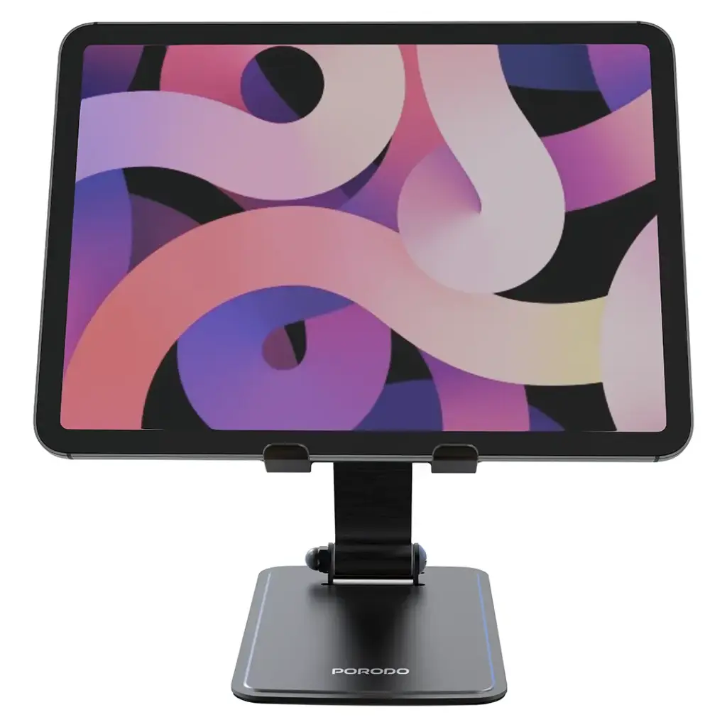 PDCCT15GY| Porodo Flodable Desktop Stand With Anti-Slip Base | Grey