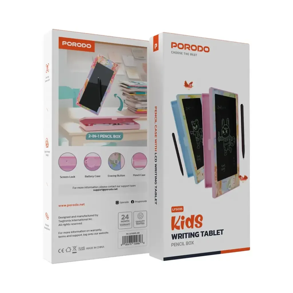 Porodo Kids Writing Tablet(PD-LFST095-BU)