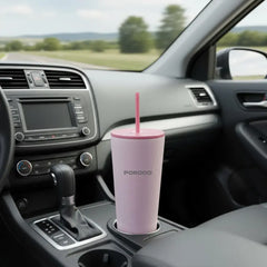 PDLFSTDN027 | Porodo Lifestyle Stainless Steel Double Wall Tumbler | Pink - GulfStore.com