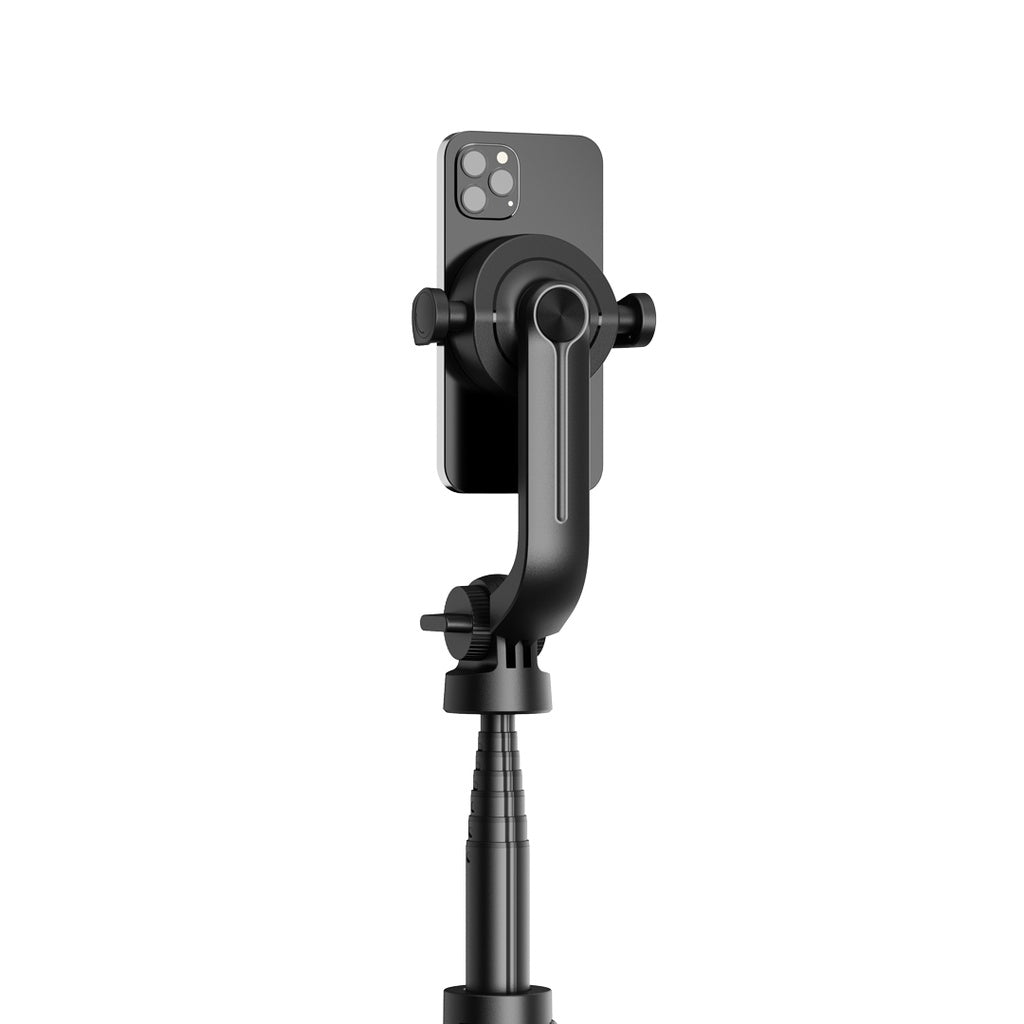 Porodo Magnetic Selfie Stick 150 Cm Extendable With 3Leg Tripod And Remote Control-Blac( PD-MGS150-Bk)