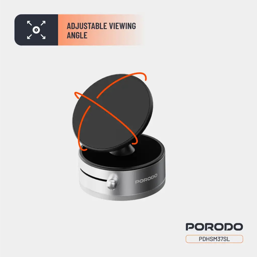 PDHSM37SL | حامل هاتف ماج سيف متعدد الأسطح من بورودو | فضي