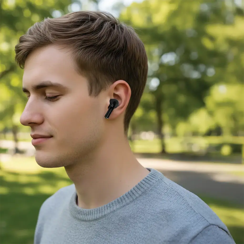 PD8002 | Porodo Soundtec ANC True Wireless Earbuds Pro lll |Black - GulfStore.com