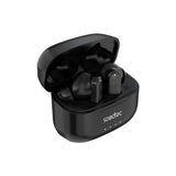 PD-STWLEP032-BK , Porodo Soundtec ANC & ENC TWS Earphone with Transparent Earbuds - Black - GulfStore.com