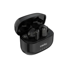 PD-STWLEP032-BK , Porodo Soundtec ANC & ENC TWS Earphone with Transparent Earbuds - Black - GulfStore.com