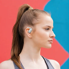 PDSTWMO05WH | Porodo Soundtec Air Beat Open - Ear Wireless Earbuds | White