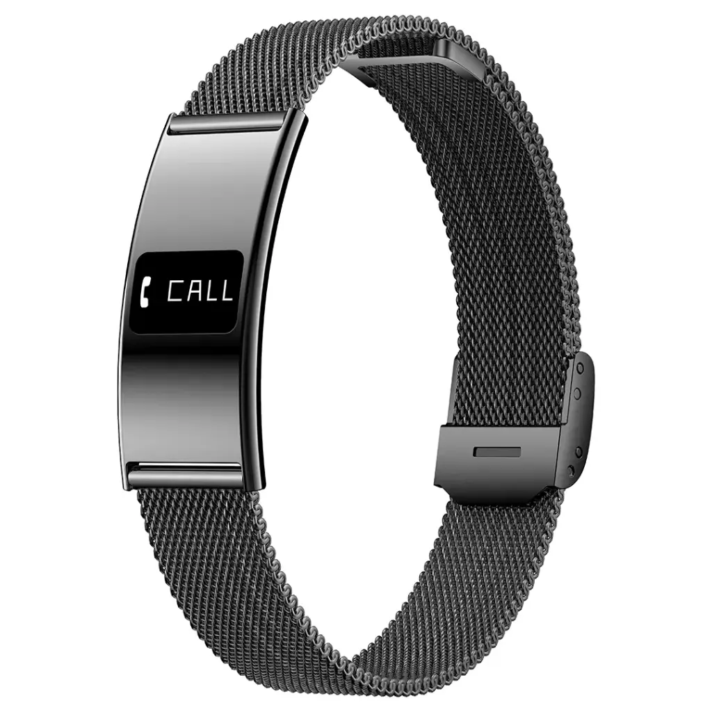 PDB8 | Porodo Trackfit Plus Smart Bracelet Fitness Tracker With Display App | Black - GulfStore.com