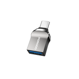 PD-CBL0023 | Porodo CBL023 Usb 3.0 OTG Adapter - Zinc Alloy Usb-C Converter | Black
