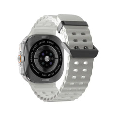 PD-LFST011-SL , Porodo Voyager Smart Watch - Silver - GulfStore.com
