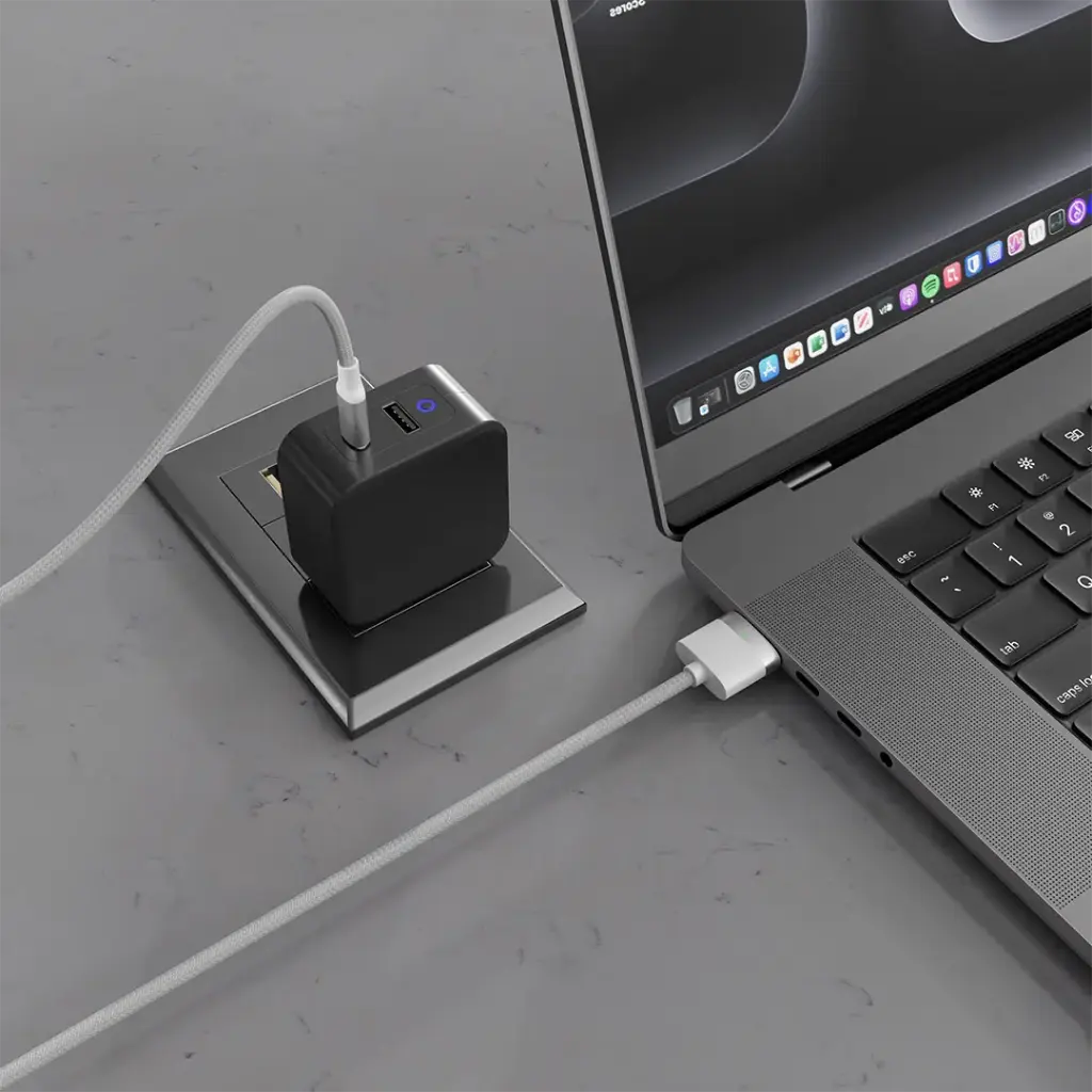 PDCBL0040 | Porodo USB-C To Magsafe 3 Fast Charging  Cable | White - GulfStore.com