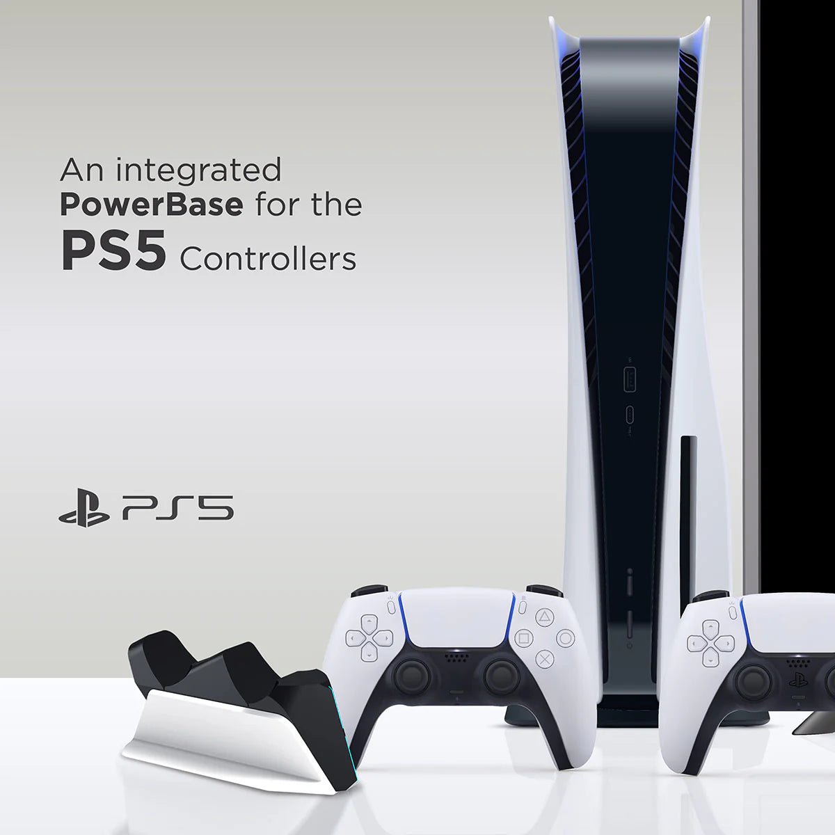 VERTUX 2-in-1 Charging Dock for PS5 DualSence™ Controller