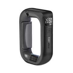 InstaScale-50.Black | Promate | Comfort-Grip High Precision Digital Handheld Luggage Scale • 50Kg Max Capacity | Black
