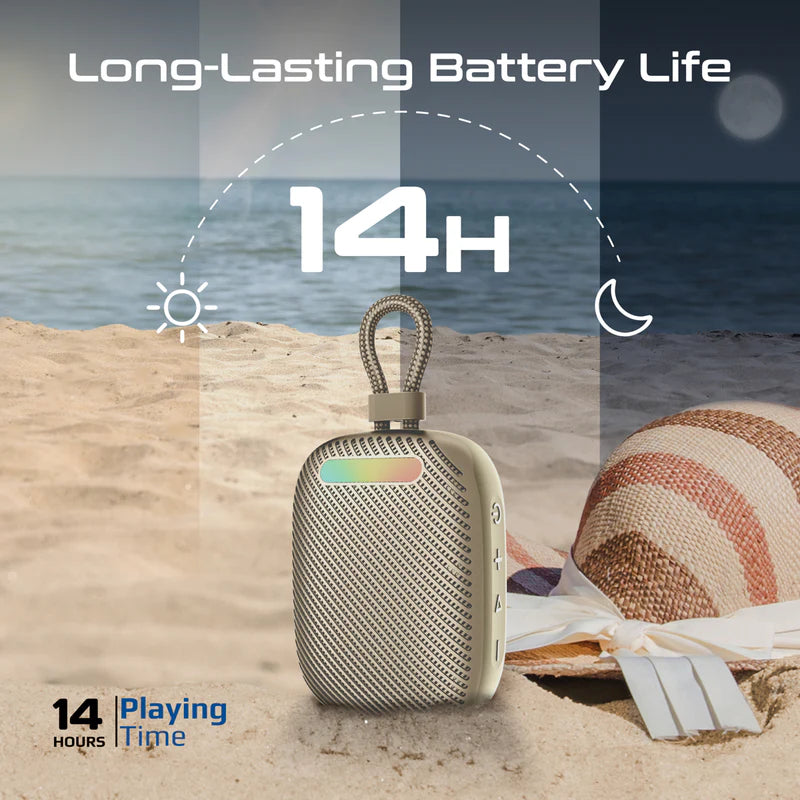 PROMATE CrystalSound™ 7W High-Definition Wireless Speaker• 7W High Definition Sound - Titanium